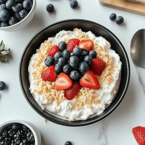 Light and Healthy Cheesecake Fluff