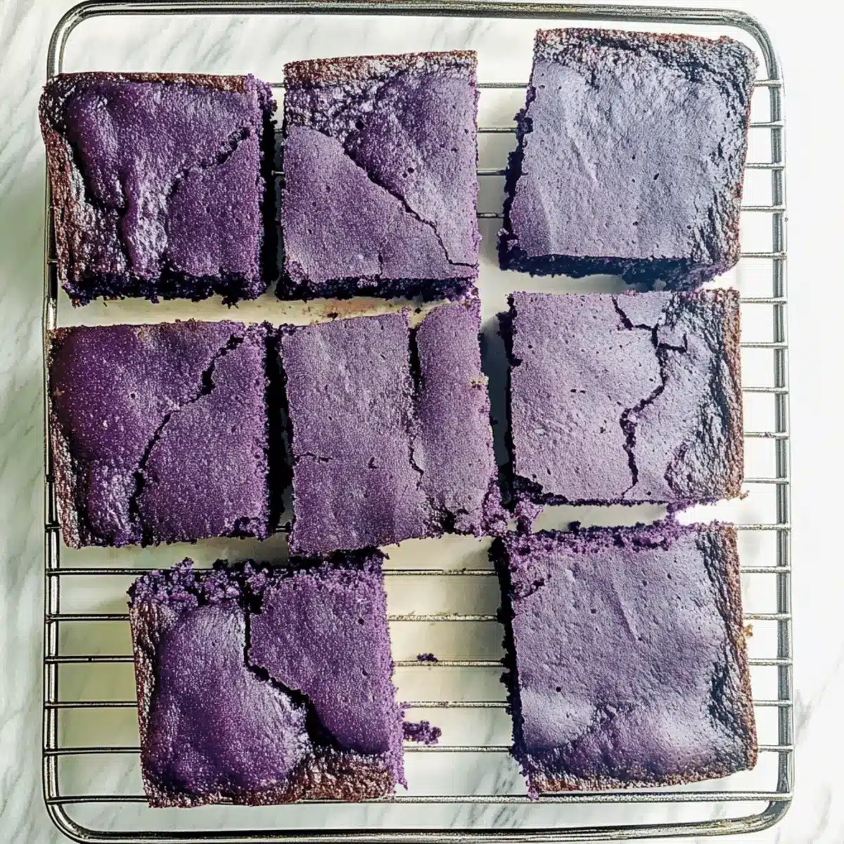 Ube Mochi Cake