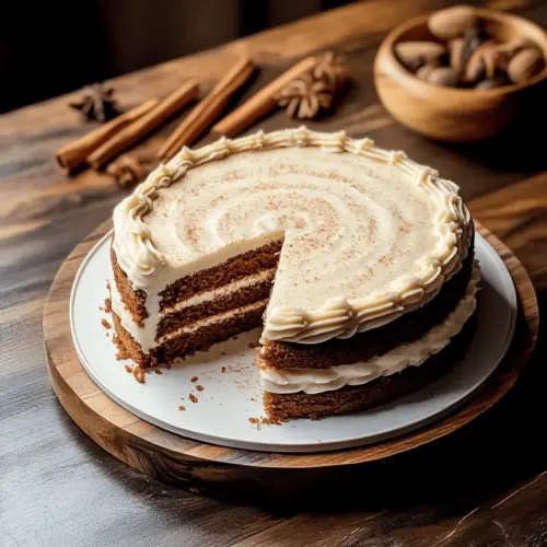 Brown Sugar Chai Cake