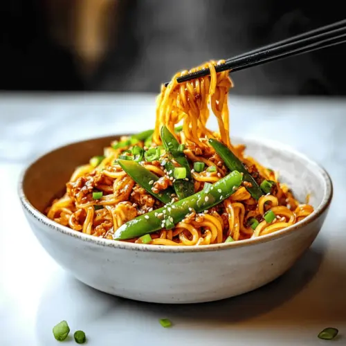 Easy Szechuan Noodles