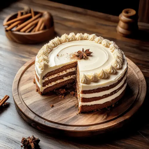 Brown Sugar Chai Cake