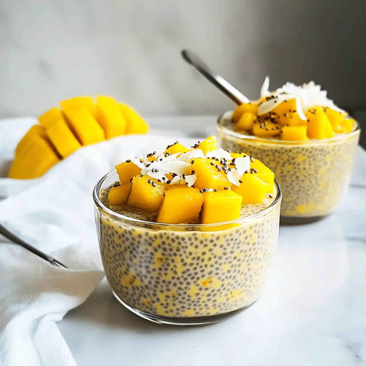 Mango Chia Pudding