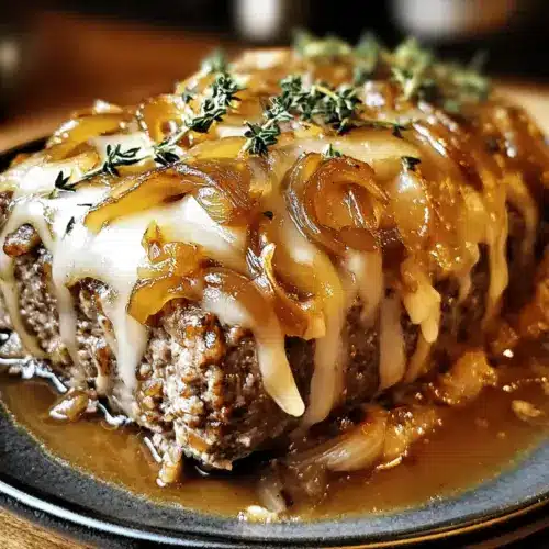 French Onion Meatloaf