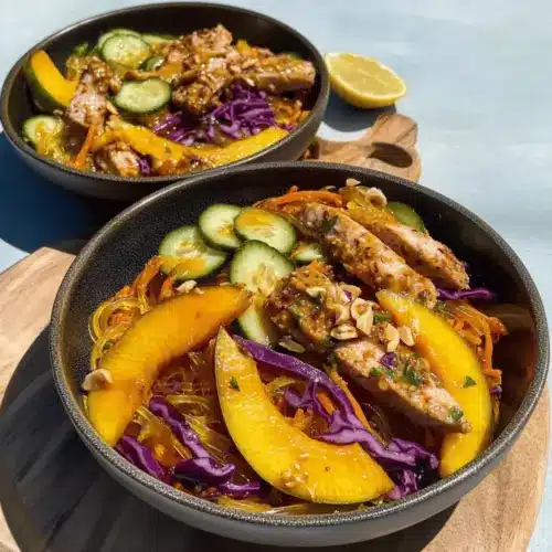 Asian glass noodle salad