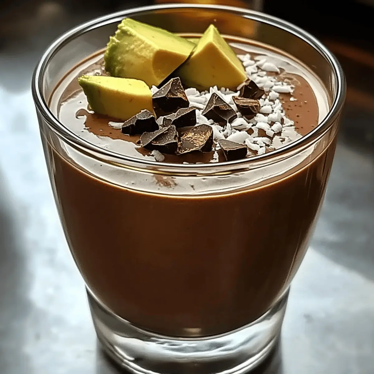 Chocolate Avocado Smoothie