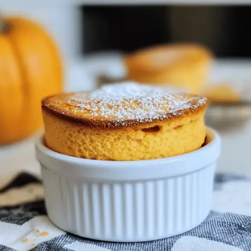 Fluffy Pumpkin Soufflé