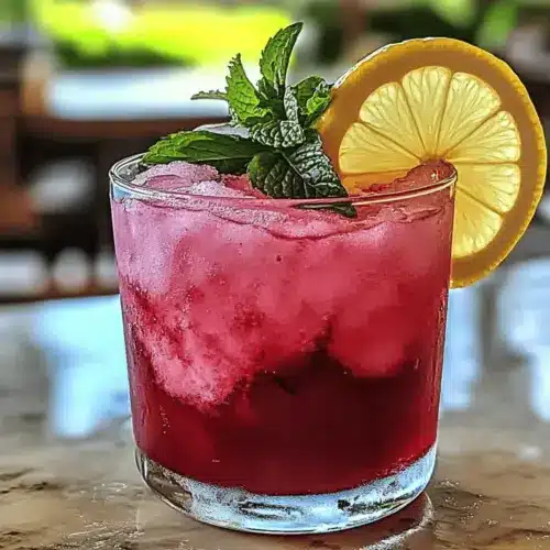 Frozen Hibiscus Lemonade