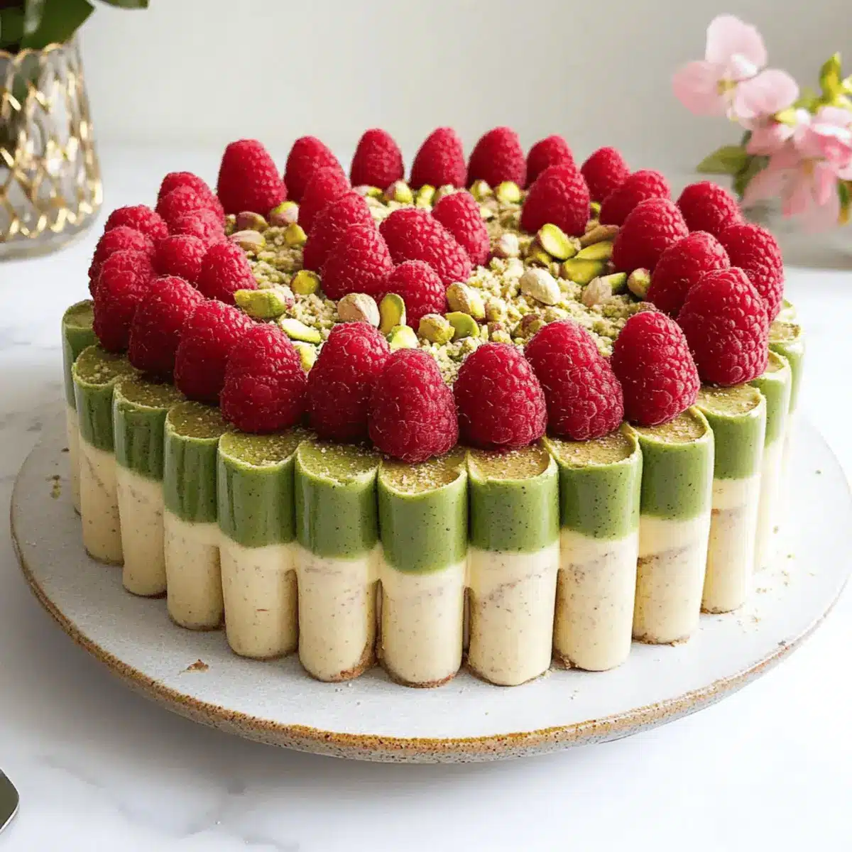 Pistachio Tiramisu