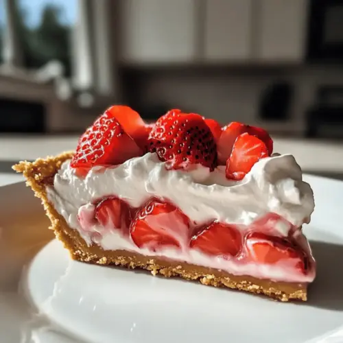Strawberry Cool Whip Pie