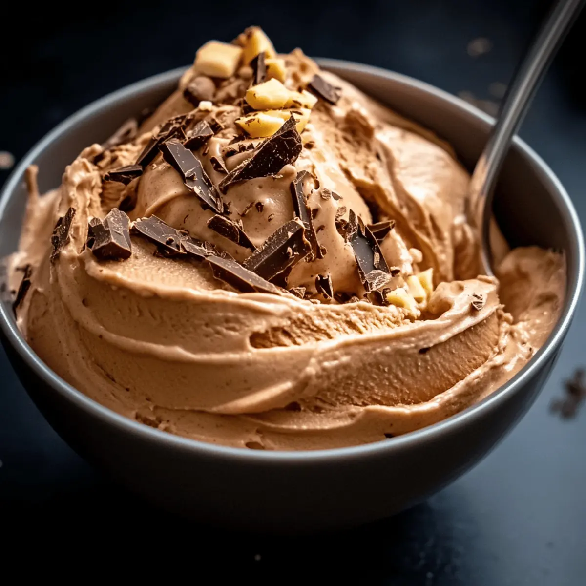 Chocolate peanut butter nice cream