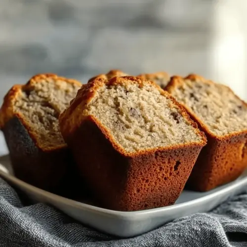 Mini Banana Bread Loaves