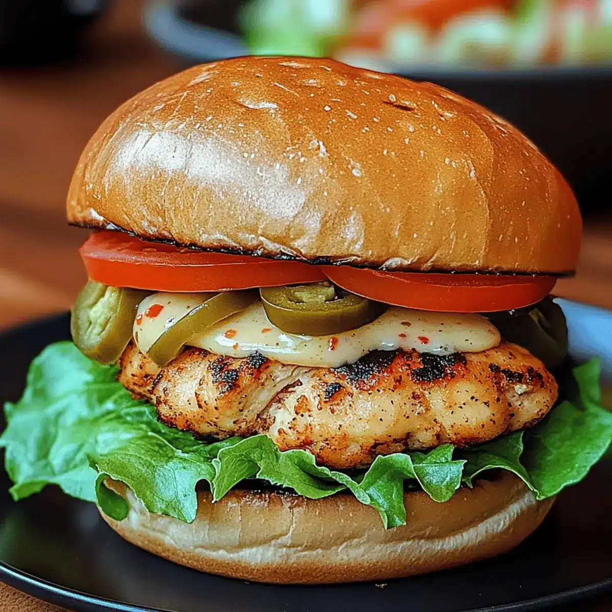 Spicy Chipotle Chicken Burger