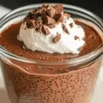 High Protein Chocolate Chia Pudding