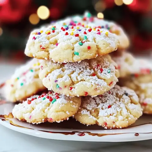 Christmas Gooey Butter Cookies