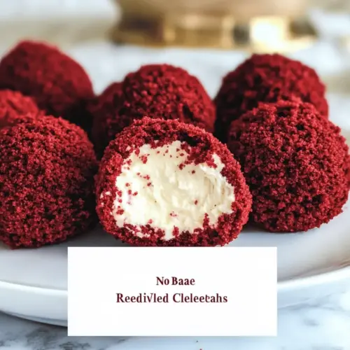 Red Velvet Cheesecake Bites