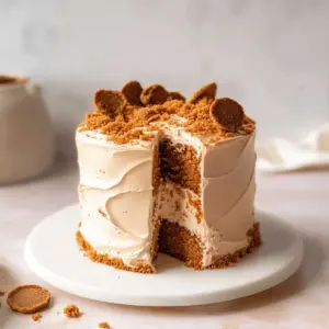 Biscoff Cookie Butter Cake