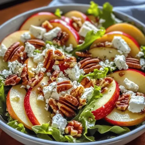 Autumn Harvest Honeycrisp Apple and Feta Salad