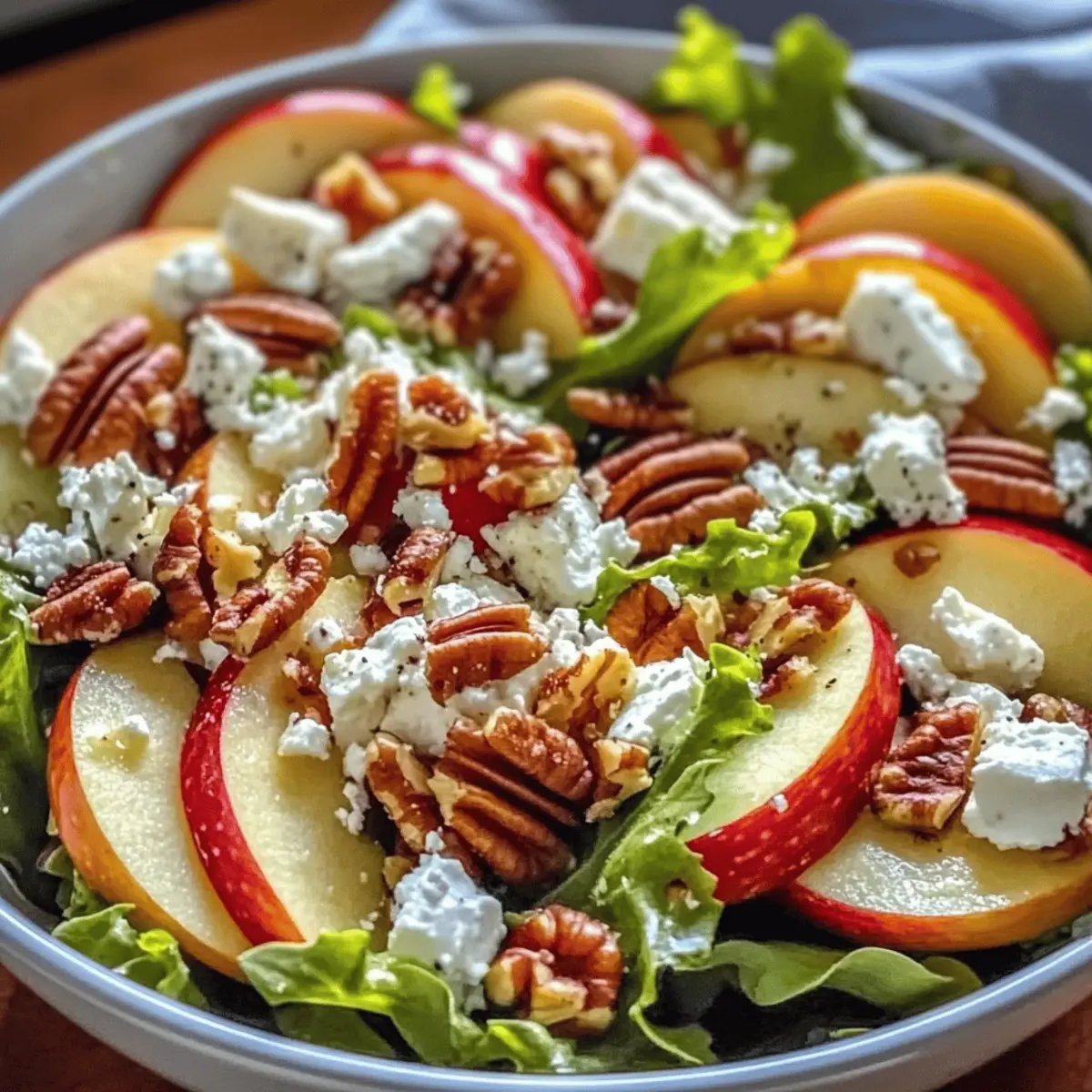 Autumn Harvest Honeycrisp Apple and Feta Salad