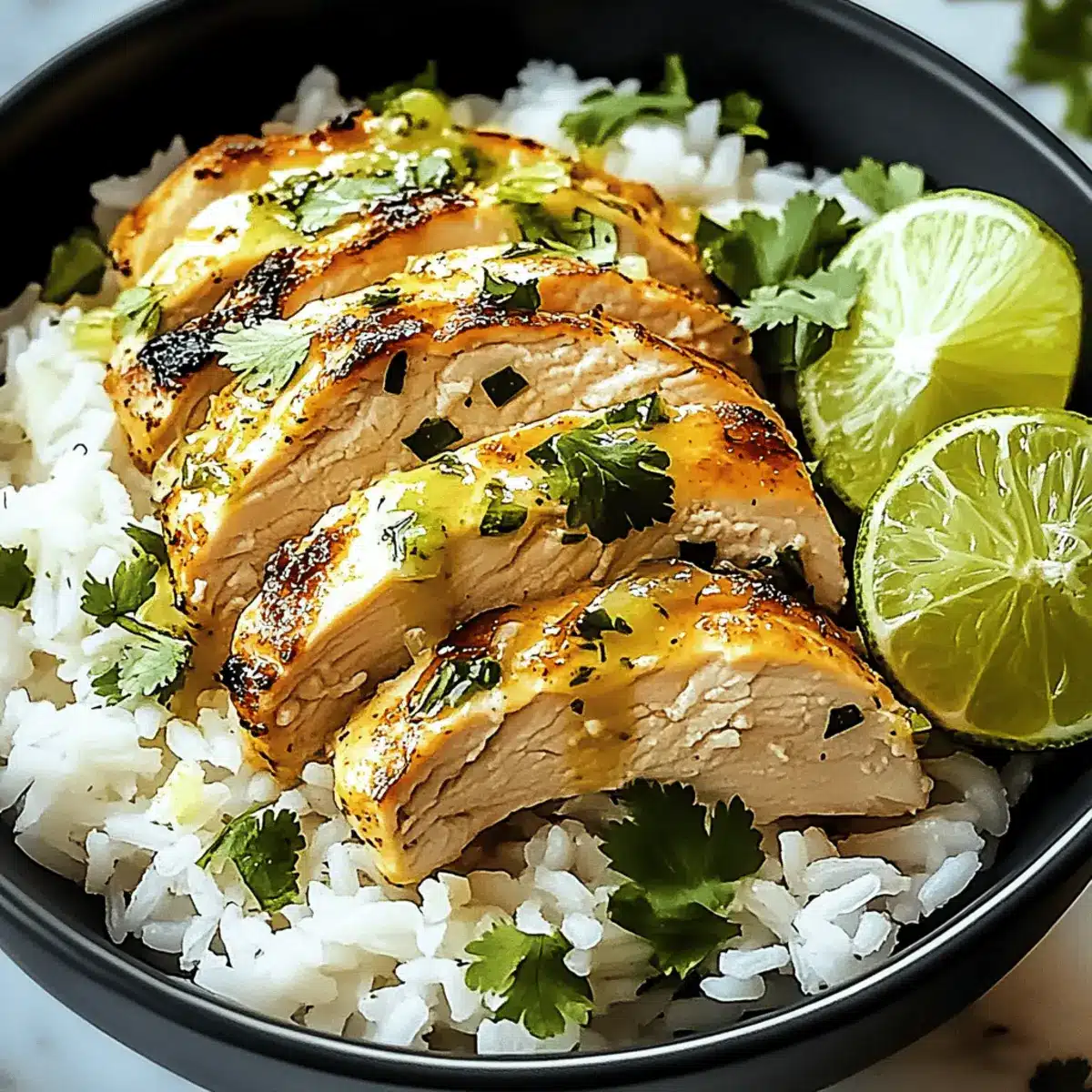 Coconut Lime Chicken and Rice