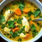 Anti Inflammatory Turmeric Chicken Soup