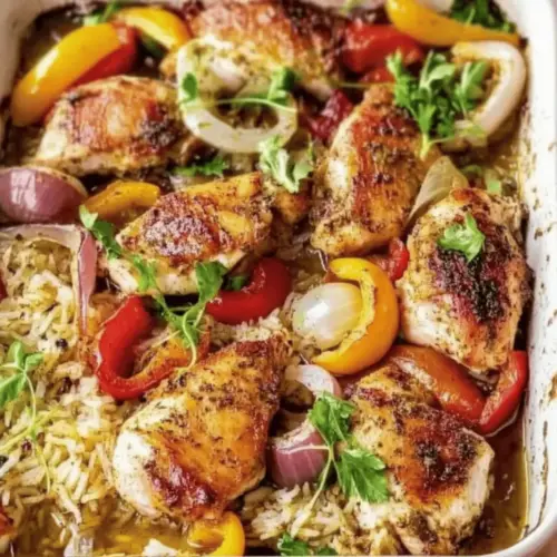Cajun Chicken Tray Bake