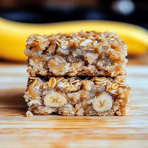 Banana Oatmeal Bars