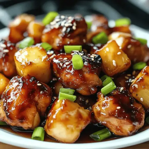 Brown Sugar Pineapple Chicken