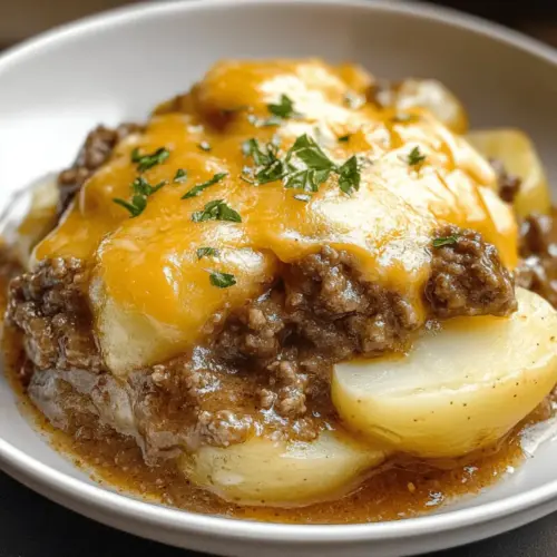 Crockpot Hamburger Potato Casserole Recipe
