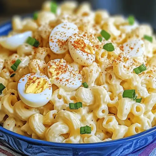 Deviled Egg Pasta Salad