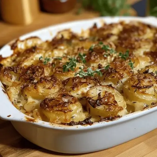 French Onion Potatoes