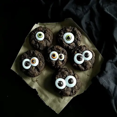 Halloween Monster Eyes Cookies