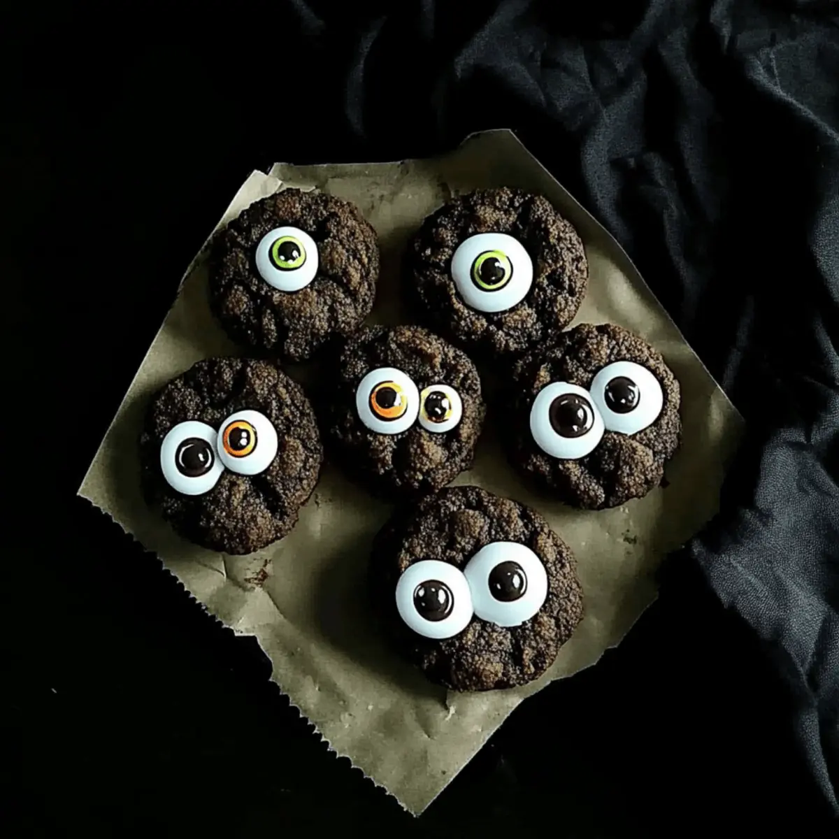 Halloween Monster Eyes Cookies