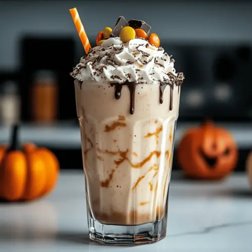 Haunted Irish Cream Coffee Milkshake