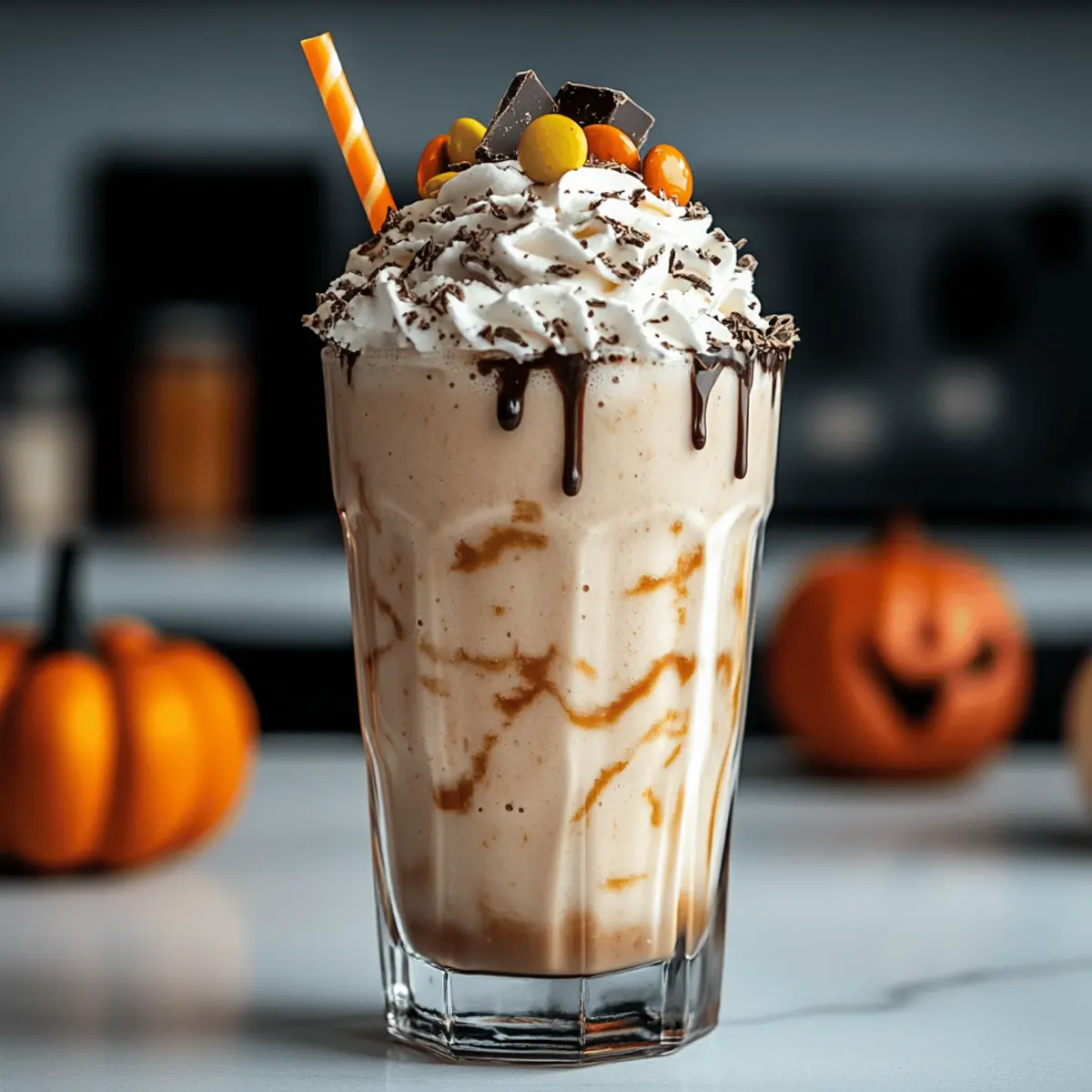 Haunted Irish Cream Coffee Milkshake