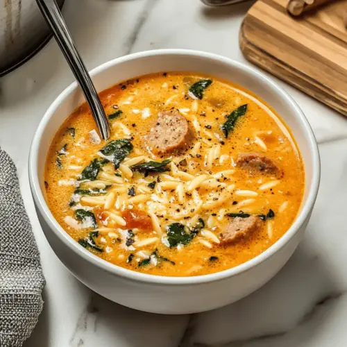 Marry Me Sausage Orzo