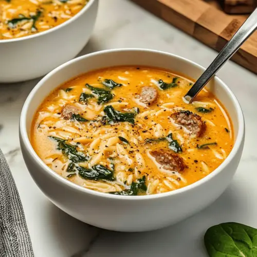 Marry Me Sausage Orzo