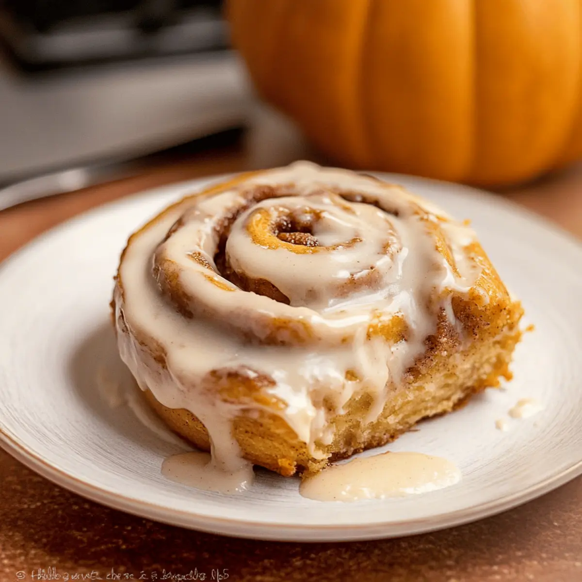 Pumpkin Cinnamon Rolls
