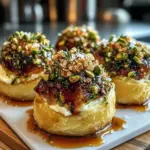 Pistachio-Crusted Brie Bites