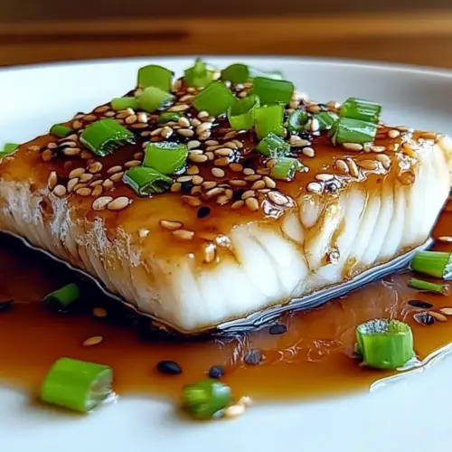 Ginger Soy Glazed Cod