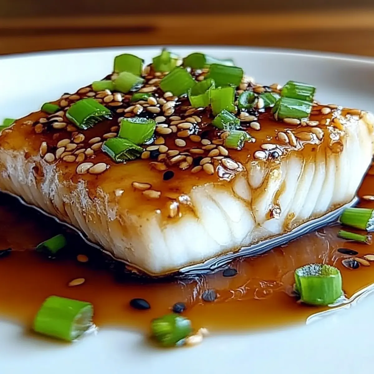 Ginger Soy Glazed Cod