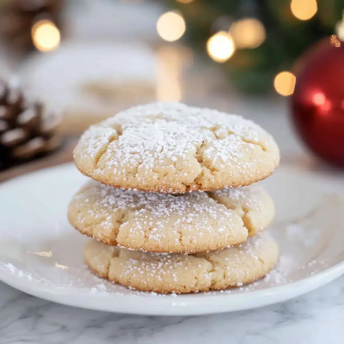 Christmas Cookies with Nutmeg