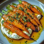 Roasted Carrots with Whipped Ricotta and Hot Honey