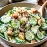 Cucumber Caesar Salad