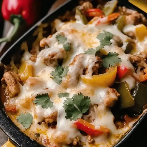 Chicken Fajita Casserole