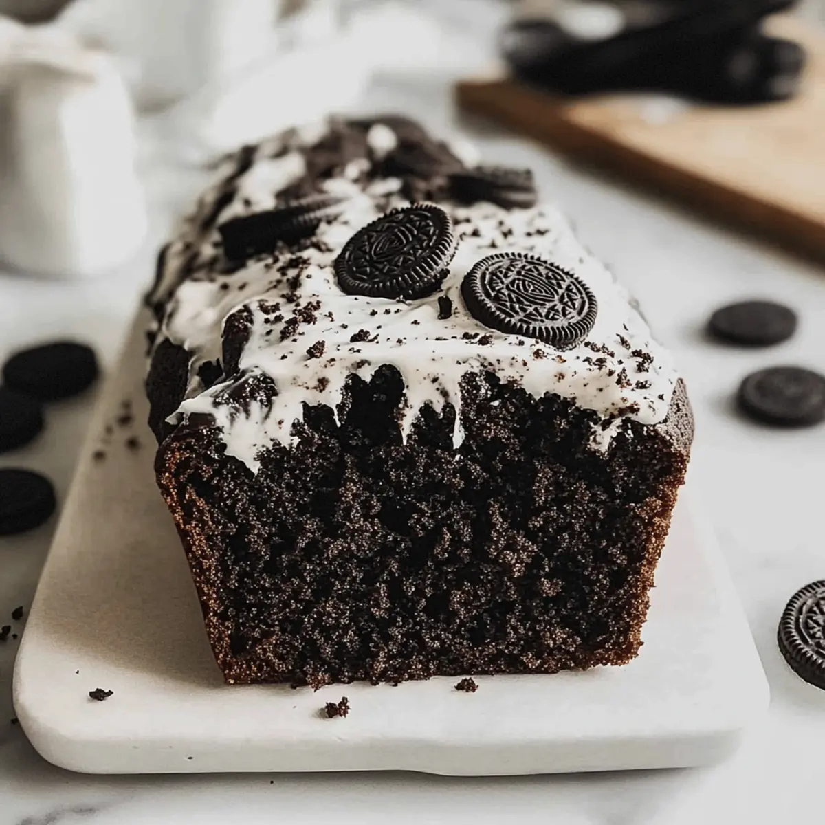 Chocolate Oreo Bread