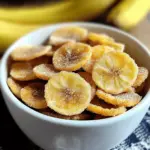 Cinnamon-Sugar Air Fryer Banana Chips