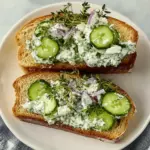 Cucumber Salad Sandwiches