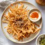 Fried Enoki Mushroom