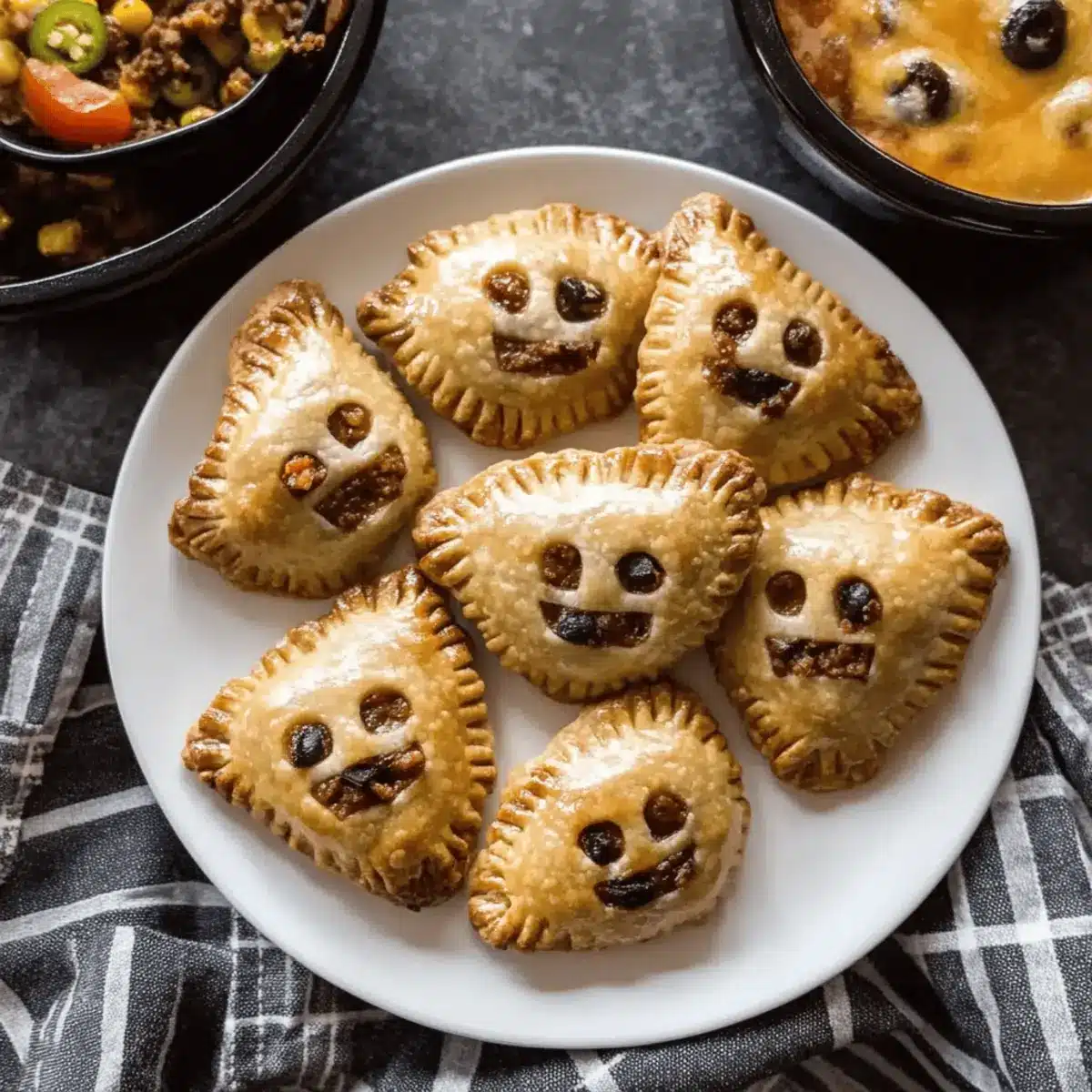 Ghost Taco Hand Pies