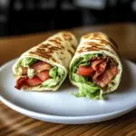 Gourmet BLT Wraps with Secret Sauce
